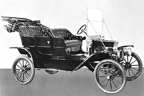 The first Model T was built on September 27, 1908.