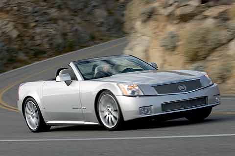 The 2008 Cadillac XLR-V is equipped with a powerful 443-horsepower, 4.4