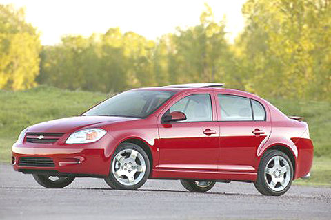 2005 Chevrolet Cobalt Coupe. The Chevrolet Cobalt was first