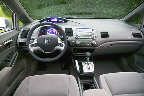 Even the interior is nice, not because it's particularly classy, but because it actually has a unique, high-tech style.