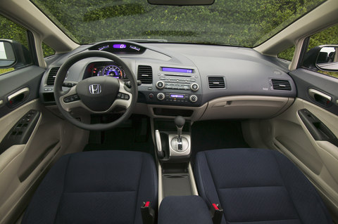  Motor Assist hybrid system2008 Honda Civic Hybrid interior - enlarge