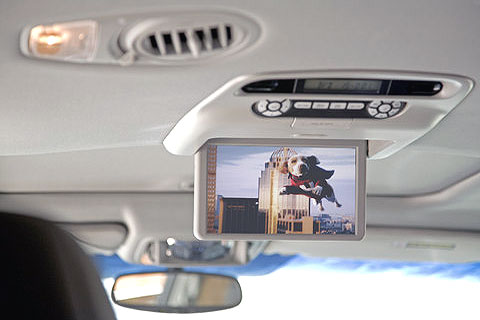 A DVD player is available in higher trim levels