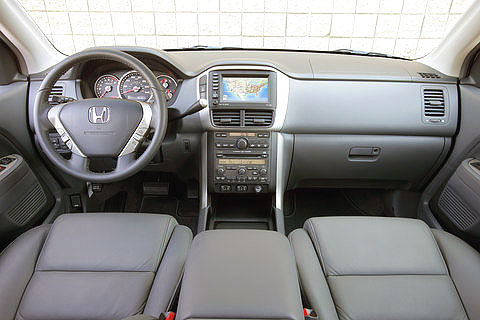 The 2008 Honda Pilot received five stars out of five in frontal and side