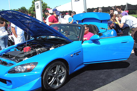 The s2000 comes with a 237-horsepower, 2.2-liter I4 engine