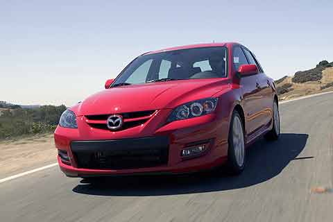 2008 MAZDASPEED3 is based on the MAZDA3 five-door hatchback wagon  and shares the same basic styling