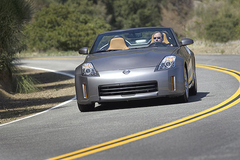 With all that power going to the rear wheels and careful attention to weight distribution, the 350Z drives exactly like a sports car should.