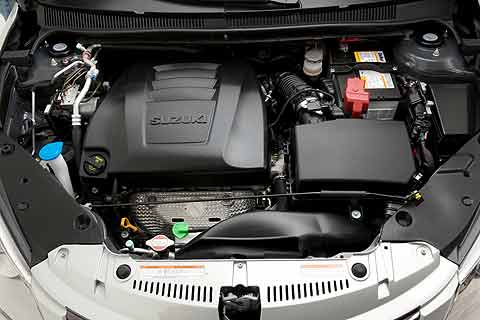2010 Suzuki Kizashi SLS Sport Compact Sedan engine compartment photo